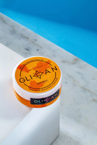 Сухой краситель-блеск GLICAN Абрикос 10 грамм