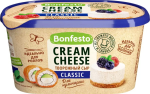 Сыр творожный BONFESTO Cream Cheese 70% 400 грамм