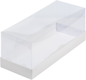 Коробка для рулета Премиум 300х120х120 (белая)