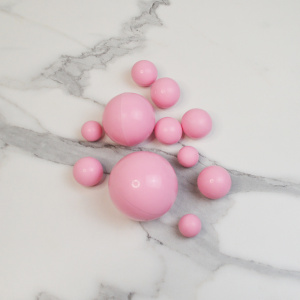 Шары шоколадные из глазури РОЗОВЫЕ