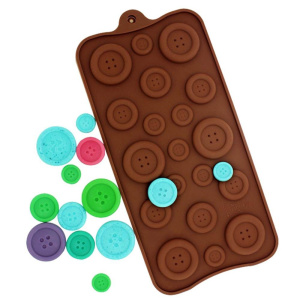 Силиконовый молд Пуговки