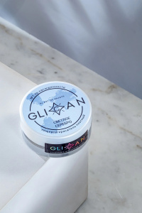 Сухой краситель-блеск GLICAN Светлое серебро 10 грамм