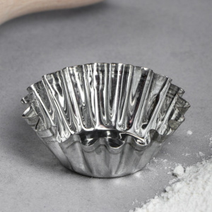 Форма металлическая для выпечки тарталеток 5,5х2см