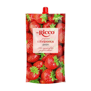 Джем Mr.Ricco Клубника 300 грамм