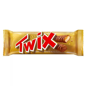 Батончик шоколадный TWIX Твикс 55 грамм