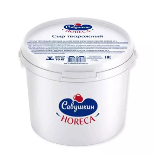 Сыр творожный сливочный САВУШКИН продукт 65% 10,5кг