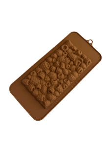 Силиконовый молд Плитка МАЛИНА