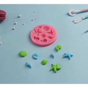 Силиконовый молд "Морские звезды"