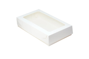 Коробка для эклеров и эскимо с окном 240х140х50мм