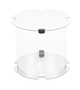 Коробка для торта ТУБУС 160х160мм БЕЛАЯ