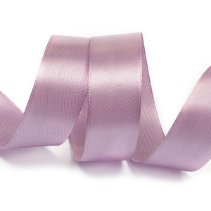 Лента атласная 2см сиреневая (катушка 27,4м) 4434