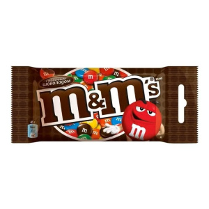 Драже M&Ms Молочный шоколад 45 грамм