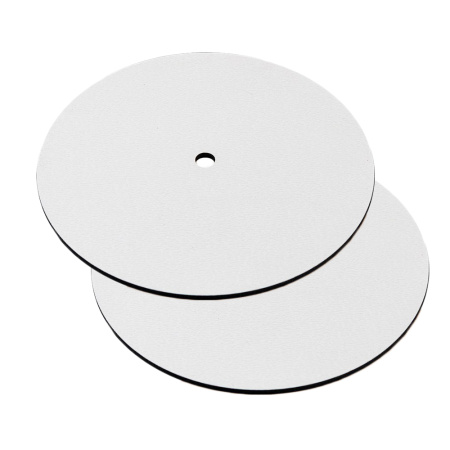 Подложка ЛМДФ деревянная D300мм (толщина 6мм) с отверстием 9,8мм