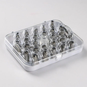 Набор кондитерских насадок МАЛЕНЬКИХ 26 штук