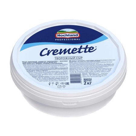 Сыр творожный Cremette Professional 2,2кг