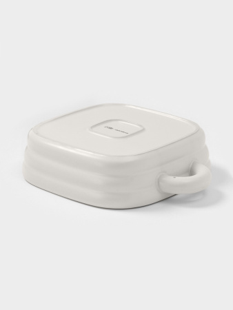 Форма для запекания ЗЕФИР 21х21см 1,5л БЕЛАЯ