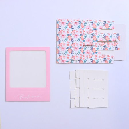 Коробка на 16 конфет "Расцветай" 17,7х17,7х3,8см