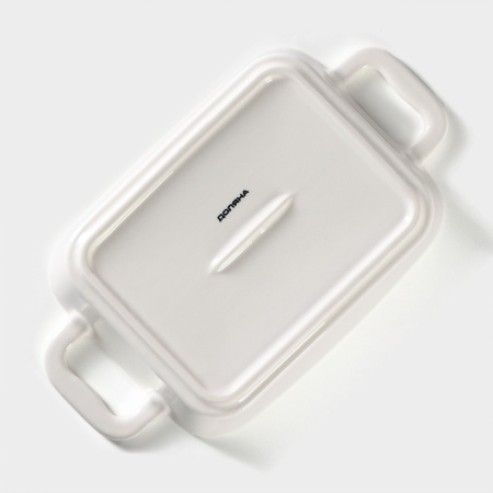 Форма для запекания ДОЛЛИ 900мл с ручками Доляна