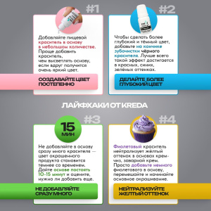 Краситель KREDA Prime-gel 07 синий 10мл
