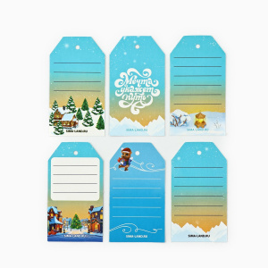 Набор шильдиков ЧУДЕСА РЯДОМ 6 штук