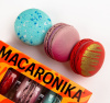 Набор пирожных Макарон Macaronika Гурме TASTY TRENDS 3 штуки (по 16 грамм) 3 разных вкуса